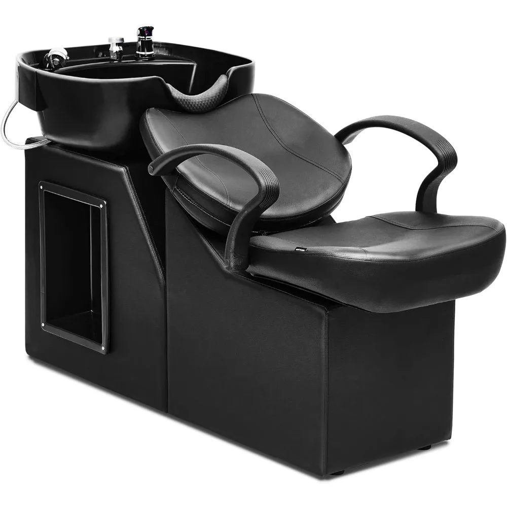 

ABS Plastic Shampoo Bowl Chair,Barber Backwash Chair, Hair washing station for Spa Beauty Salon