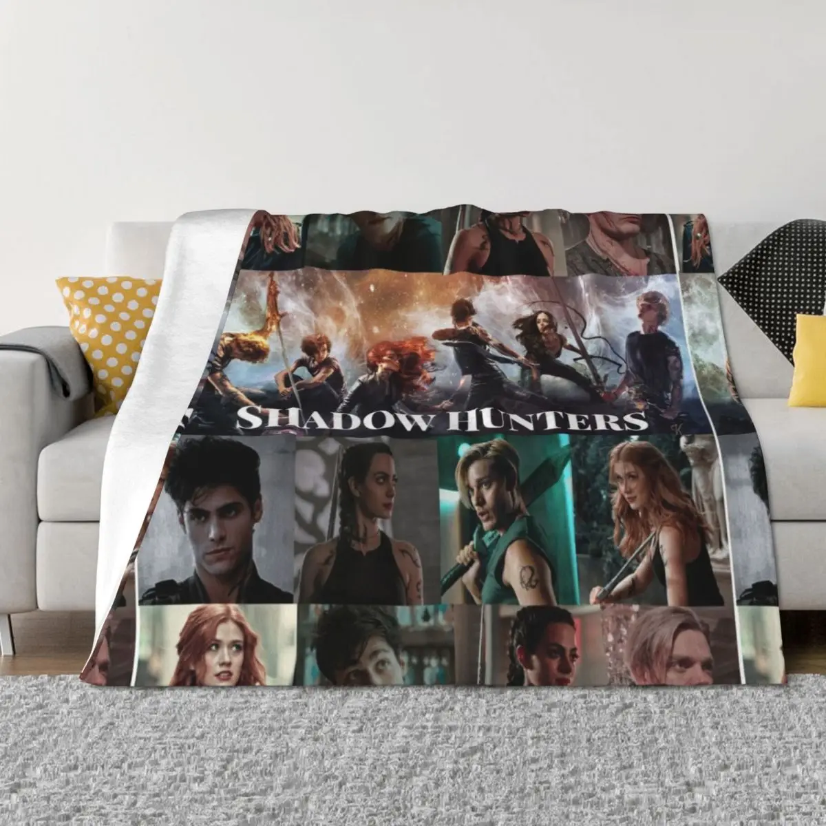 

Shadow Hunters Throw Blanket Luxury Comforter Hair Polar Blankets