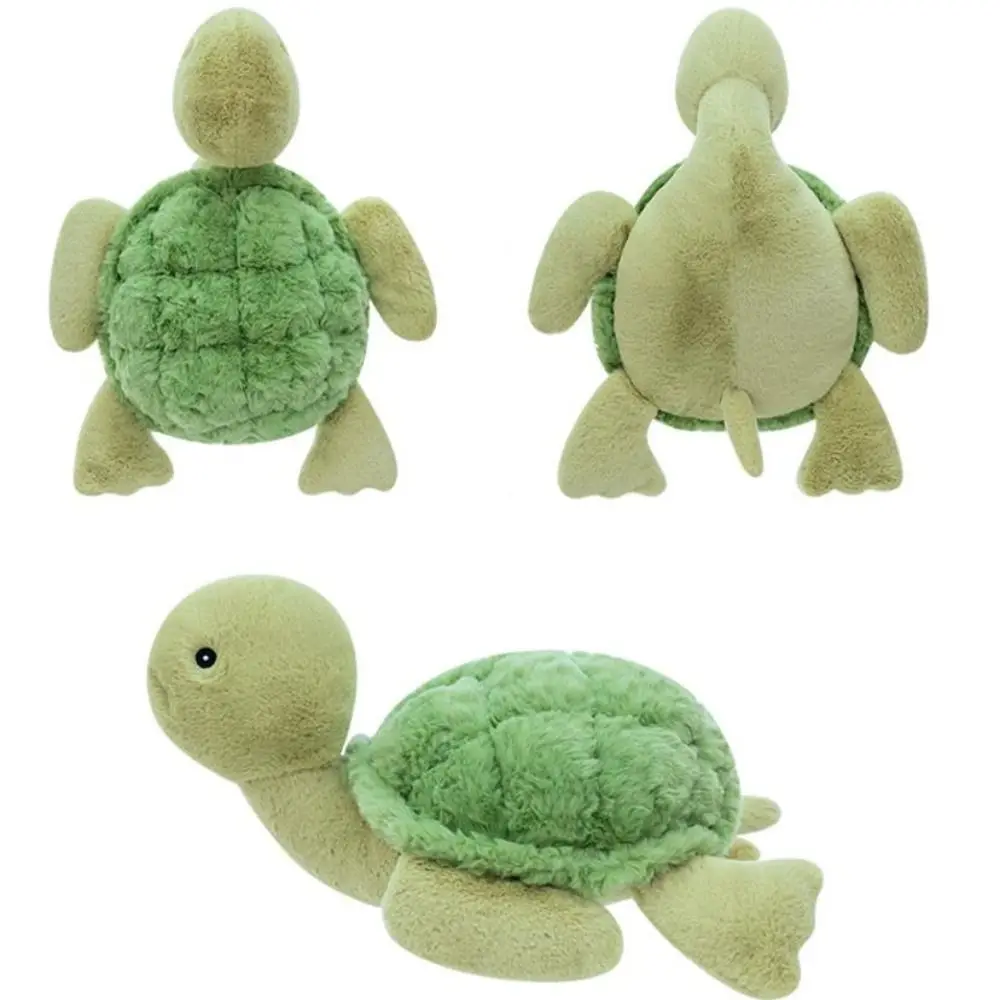 

Marine Animal Green Tortoise Stuffed Fluffy Sea Turtle Stuffed Doll Cartoon Ins Animal Sea Turtle Pillow Children Gift