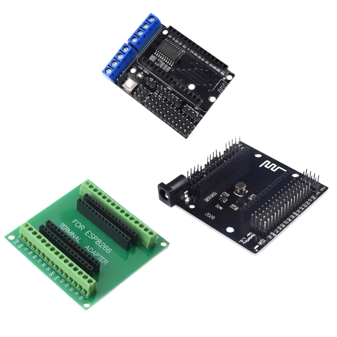 ESP8266 Erweiterungsplatine / Motortreiber-Erweiterungsplatine / WiFi-Entwicklungsplatine Basis-Erweiterungsplatine – Detail 2