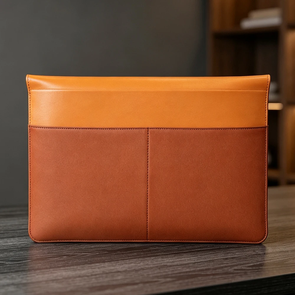 Premium lederen laptoptas voor - Laptop Bag Leather 15 recensie en prijs