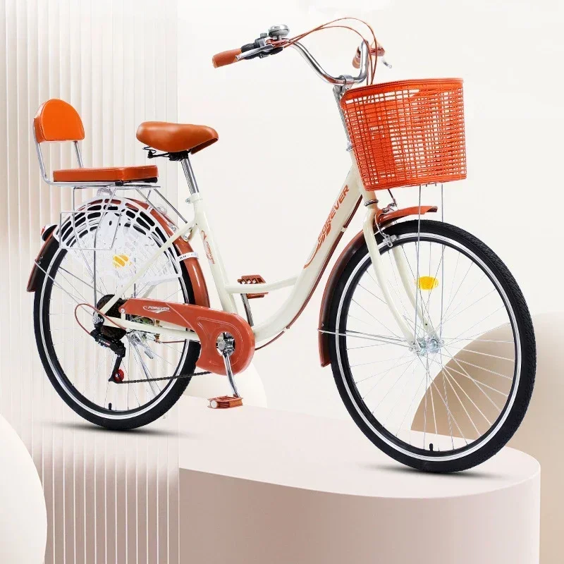 

Cycling City 24/26 inch men's and women's bicycles light commuting ladies' student bikes leisure bicycles 2023