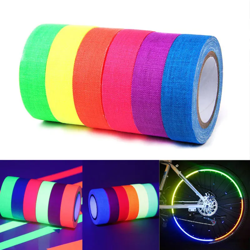 5 Meters Luminous Tape Self-adhesive Glow In The Dark Stickers Emergency Logo Safety Stage Neon Tape Home Decor Party Supplies