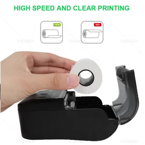 Printer Portabel Mini Penerimaan Nirkabel Termal Mesin Printer Seluler Bluetooth 58mm untuk Printer Bisnis Kecil untuk Komputer 10 printer pc penjualan terbaik - №