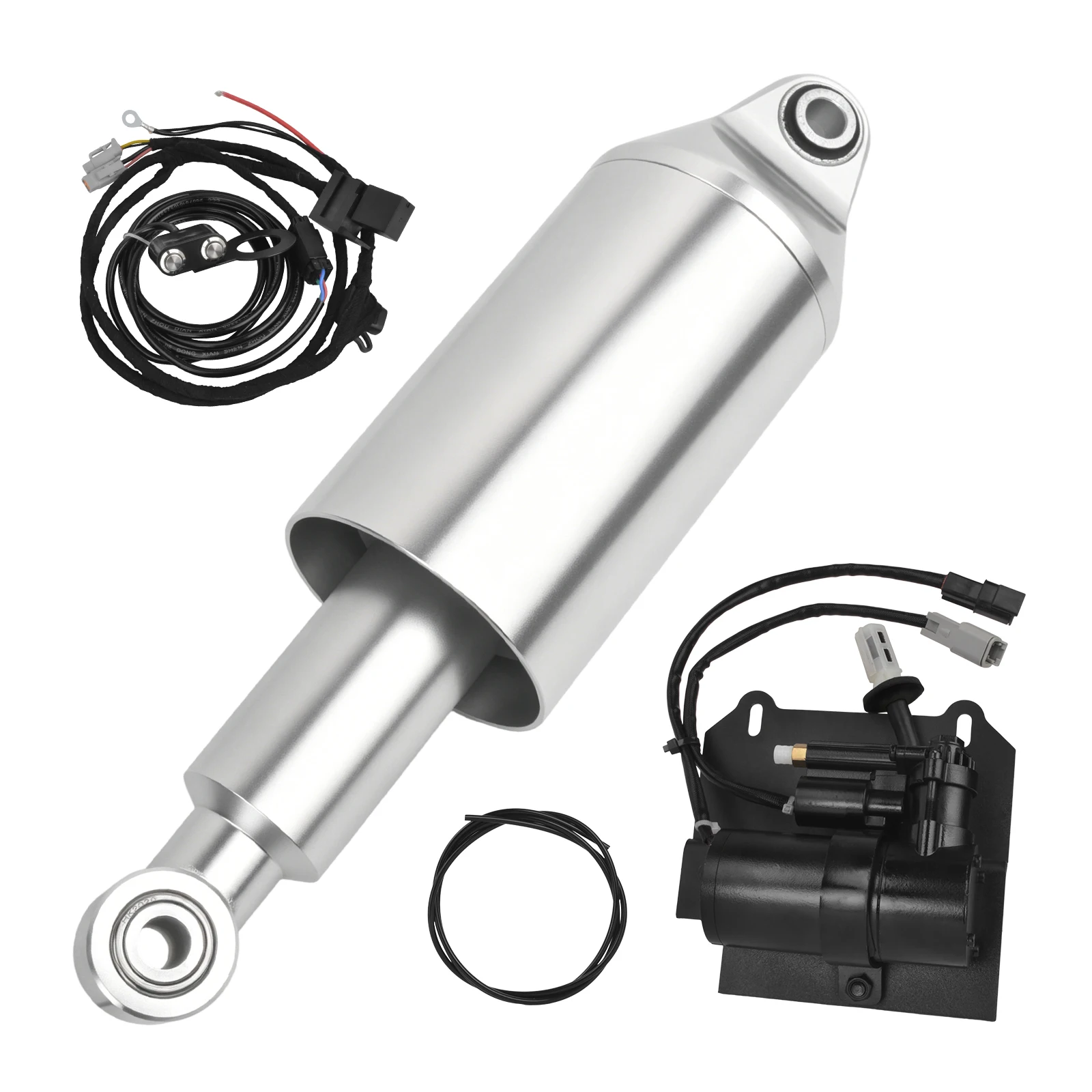 Motorcycle Air Ride Suspension Shock Absorbers System Kit for Harley Softail 2018-2024 Low Rider Sport Glide