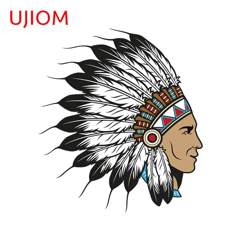 UJIOM Cartoon Wall Stickers Indian style  Sticker Home Office Room Decor Livingroom Wallpapers Decoration Accessories Art Decals