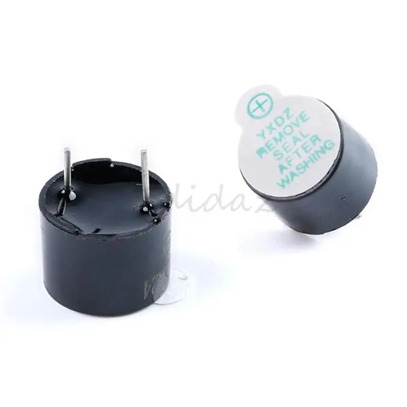 Zumbador activo magnético, tono de pitido continuo de 12x9,5mm, nuevo y original, 3v, 5v, 12v, 10 piezas