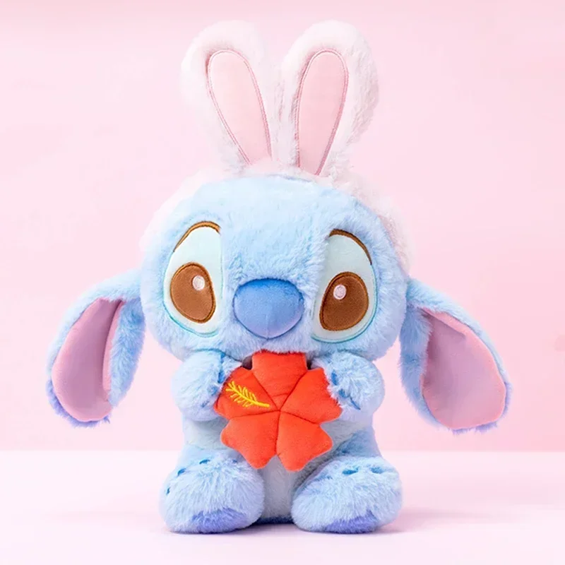 

Disney Lilo & Stitch Plush Toys Anime Stuffed Plushie Dolls Cosplay Rabbit Throw Pillow Children Valentine's Day Gifts