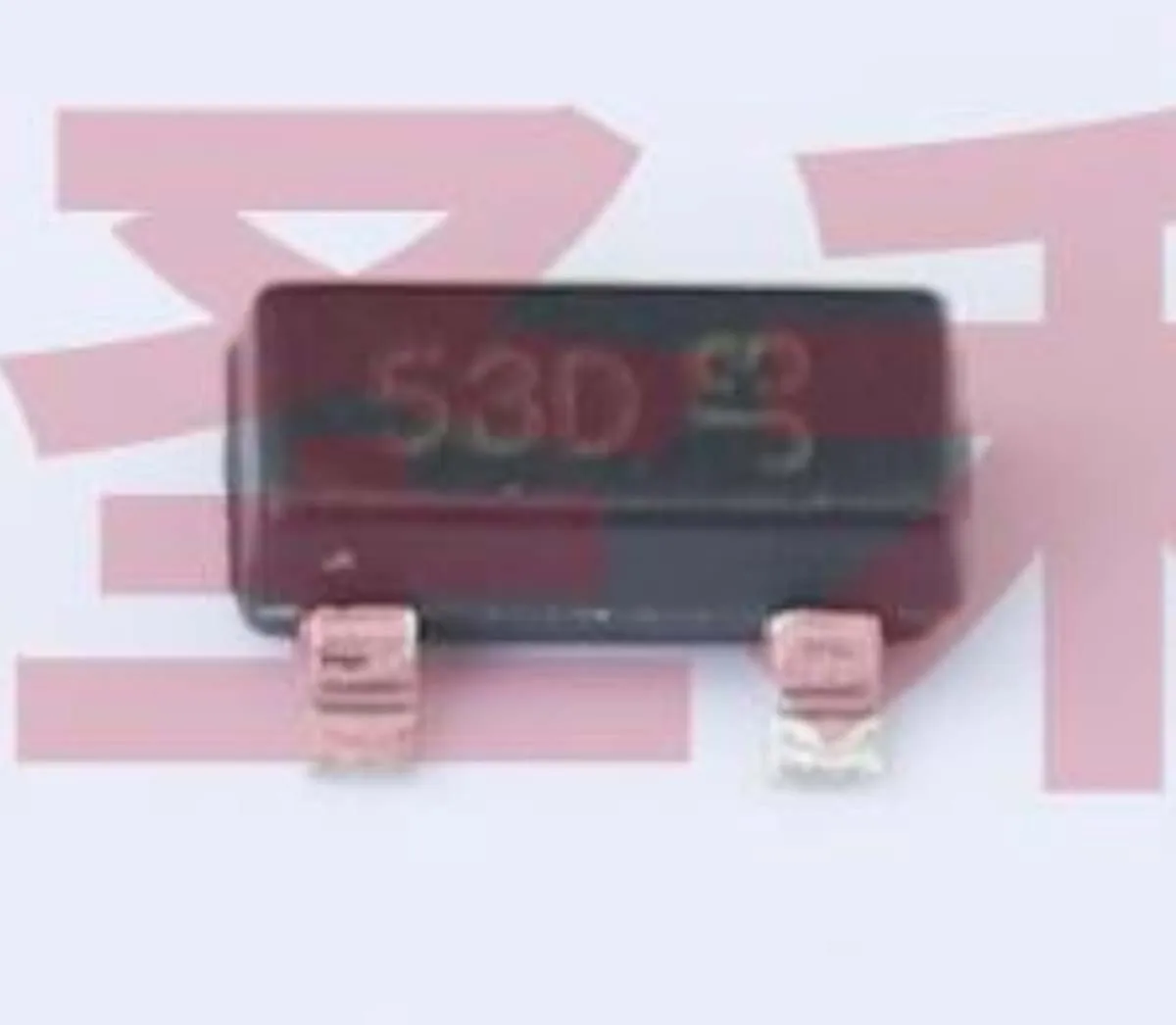 20-100PCS. Original-MOSFET-N-channel -50V-300mA (Ta) -520mW (Ta) - surface mount type: SOT-23: DMN53D0U-7.Marking:53D