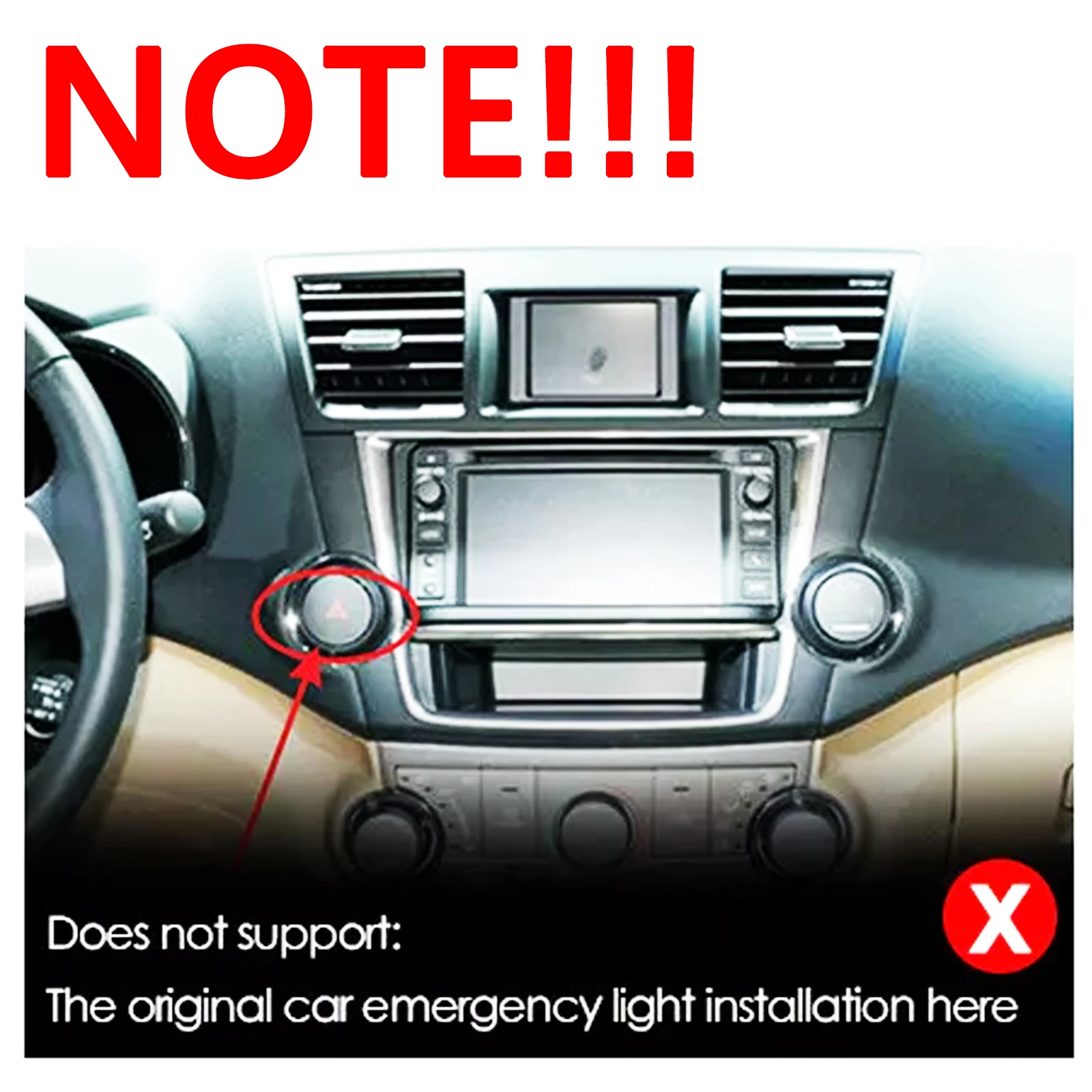 Carplay أندرويد 14 راديو السيارة التلقائي لتويوتا هايلاندر 2007 2008 2009 2010-2013 الوسائط المتعددة نظام تحديد المواقع ستيريو 2din شاشة Autoradio SWC #3