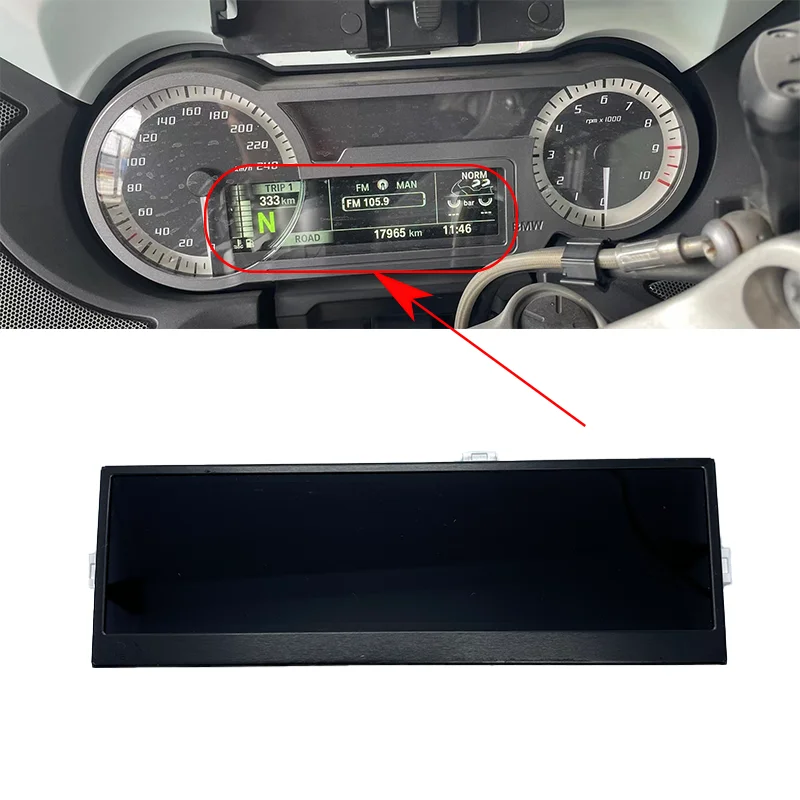 Motorcycle Motorbike Dashboard GPS Radio LCD Display for BMW R1200RT LC Water-Cooled R1250RT 2014-2019 RT1200 8554692-01/L