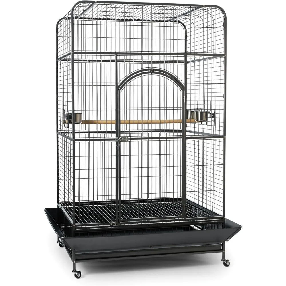 Pet Products Bird Cage, Black Hammertone,46