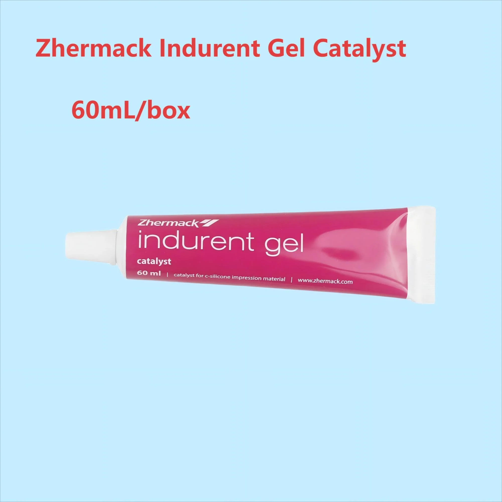 Zhermack Indurent Gel Catalyst /Silicone Rubber Impression Material C100700,60mL/box