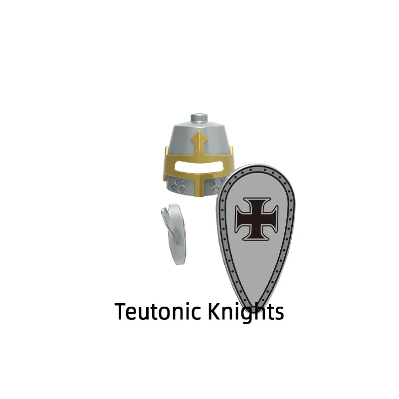 The Spartan Hero Warrior Roman Centurion Soldier Teutonic Knights Hospitaller Holy Sepulchre Templar Model Blocks Bricks X0316