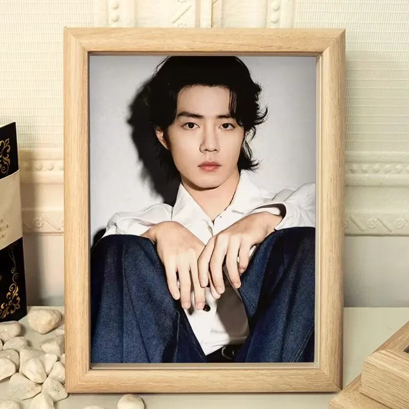 Сяо Чжань, пик азиатского внешнего вида, повседневная жизнь, прикроватные украшения для спальни, периферийные украшения, фоторамки, подарки для фанатов