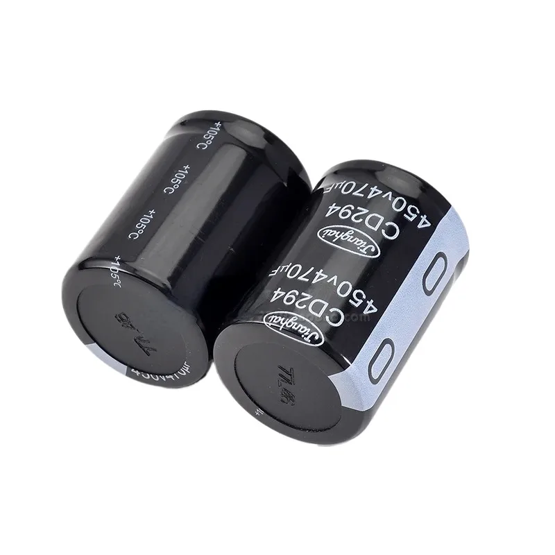 1PCS CD294 CD293  Jianghai Aluminum Electrolytic Capacitor 400V470UF 450V470UF Welding Machine Inverter Special Capacitor