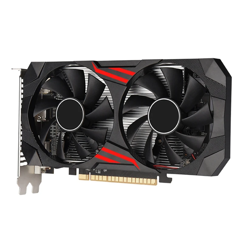 Gtx1050ti Gtx1050ti 4GB GDDR5 Graphics Card 6PIN 1291Mhz 128 Bit PCI-E X16 3.0 DVI+HD+DP Dual Fan Video Card