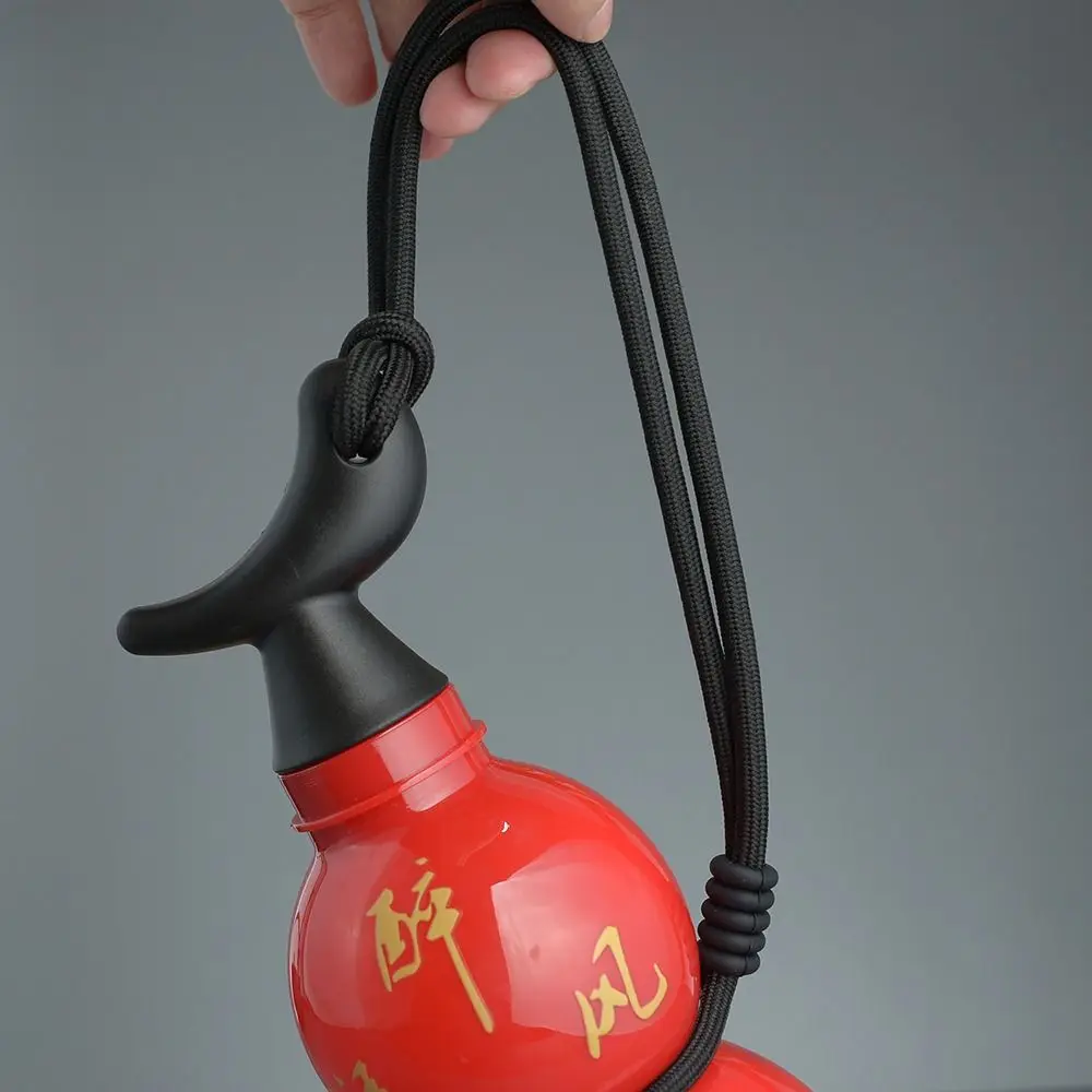 

Gourd Shaped Outdoor Water Bottle Wu Kong Chinese Style Poratble Water Cup 750ML Large Capacity Gourd Drink Bottle Unisex