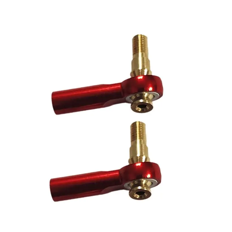 A84F-M3 Metal Ballhead Positioning Pull Rod 2Mm Tie Rod Metal Ballhead Servo Link Rod M3/M2 T Model Boat Connection Part