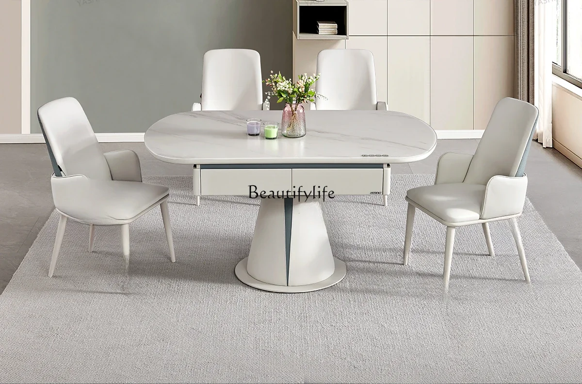 Fully automatic solid mahjong table, dining table, dual-purpose silent table, integrated electric multi-function