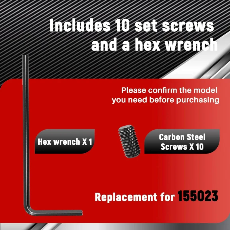 10-155023 طقم اللف Sc | مجموعة الكربون الصلب | تتضمن إصلاح مقبض صنبور المفتاح و #3