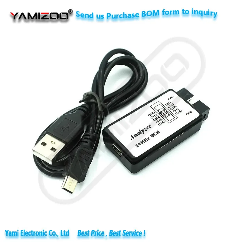 1 Set USB-Logikanalysator für Mikrocontroller, geeignet für ARM FPGA Debugging-Tool, 24M Sampling, 8 Kanäle – Detail 3