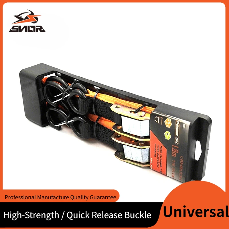 

SNOR Universal Motorcycle Tow Rope Heavy-Duty Pull Strap Thickened Quick Release Buckle Binding Tape For HONDA YAMAHA SUZUK KTM
