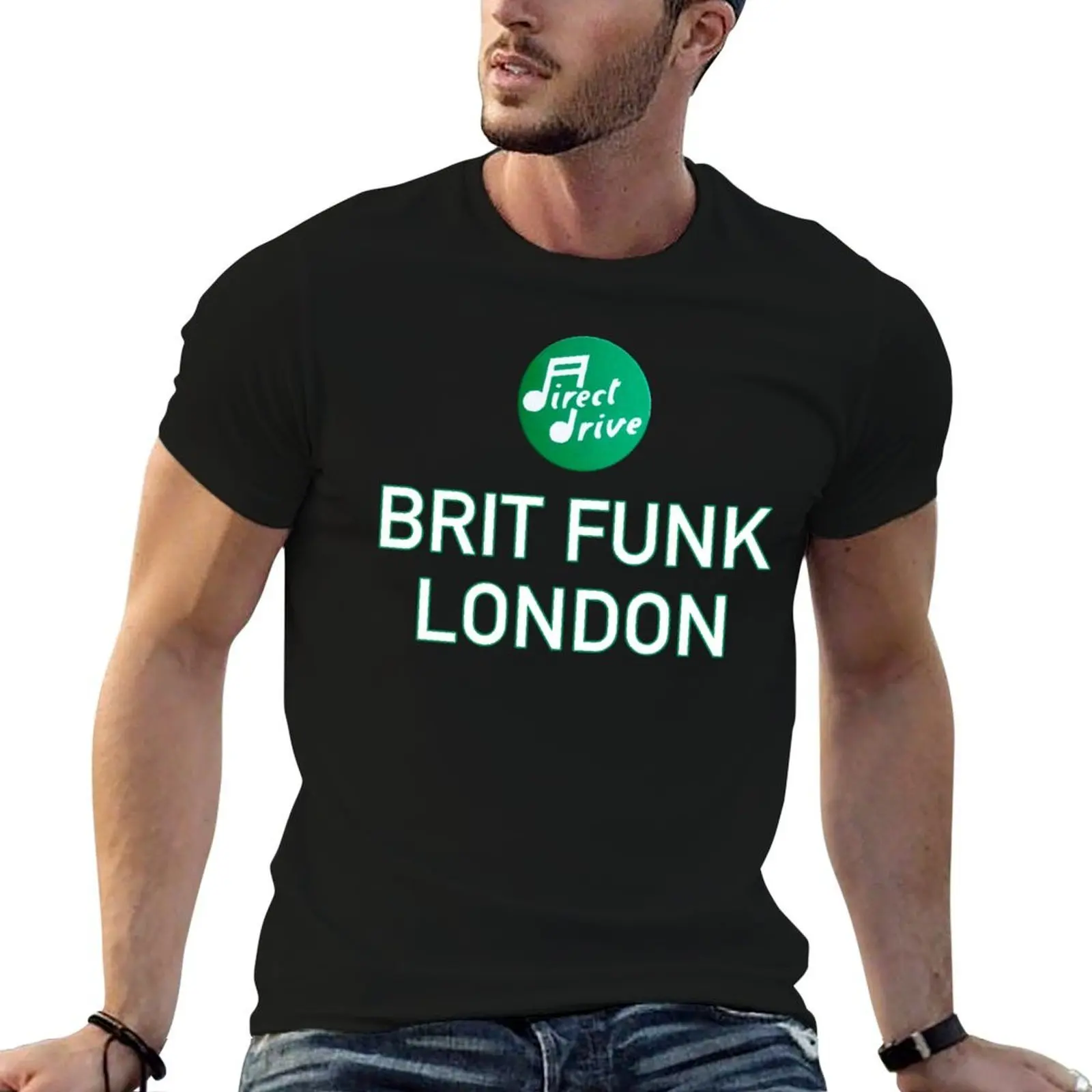 Brit Funk - London UK T-Shirt anime t shirts vintage graphic tee Short sleeve tee men