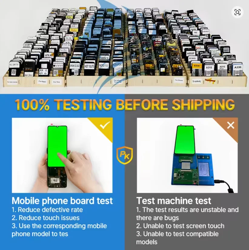 SM-G985F SM-G986F 100% Tested OLED For Samsung Galaxy S20 Plus LCD Display Touch Screen Replacement Digitizer Assembly LCD