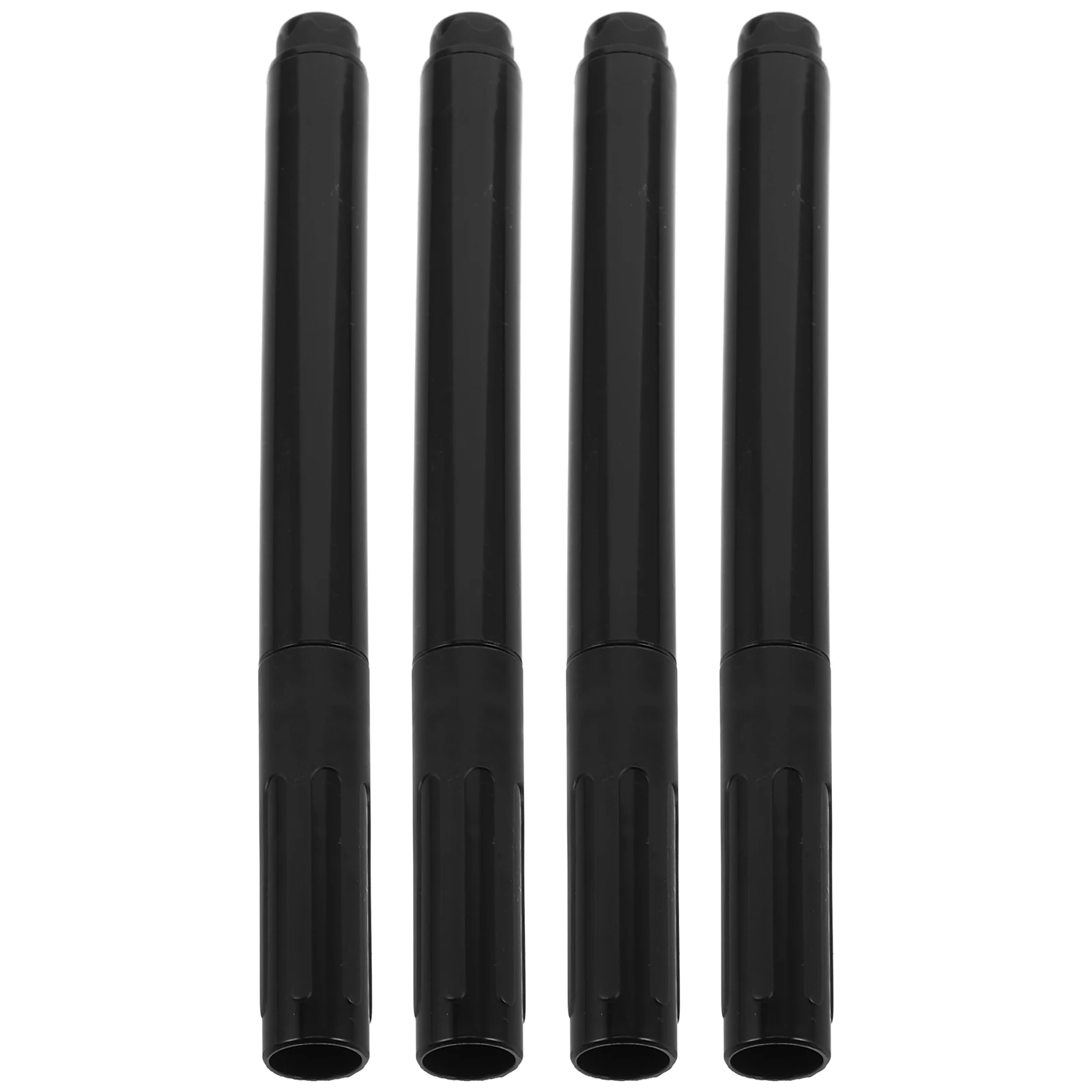 4pcs Tip Money Authenticity Marker Pen Counterfeit Detection Cash Checker Portable Bill Verification Universal Chisel Tip