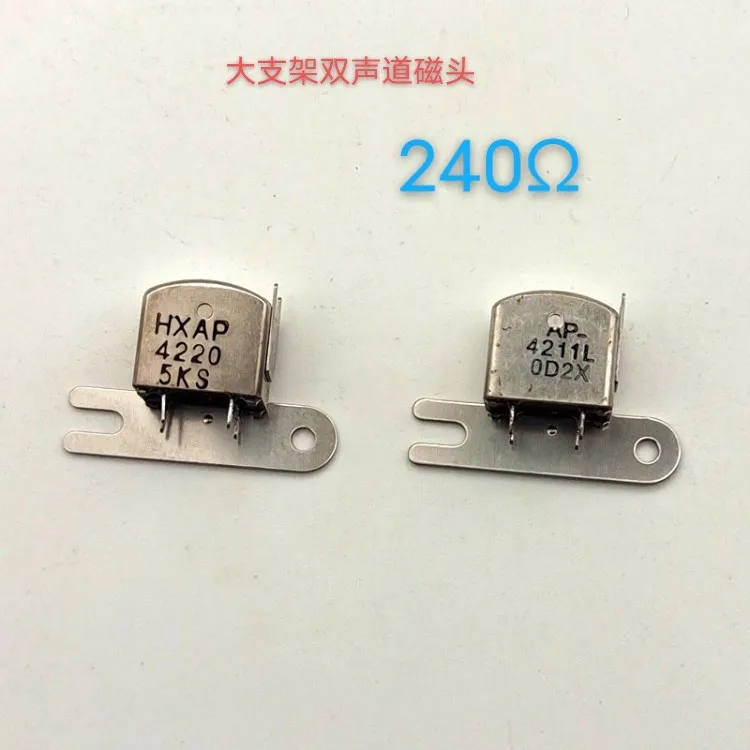 

Two channel magnetic head MS15RAA2 TC-821B AP4211 with two sizes of brackets 220 Ω