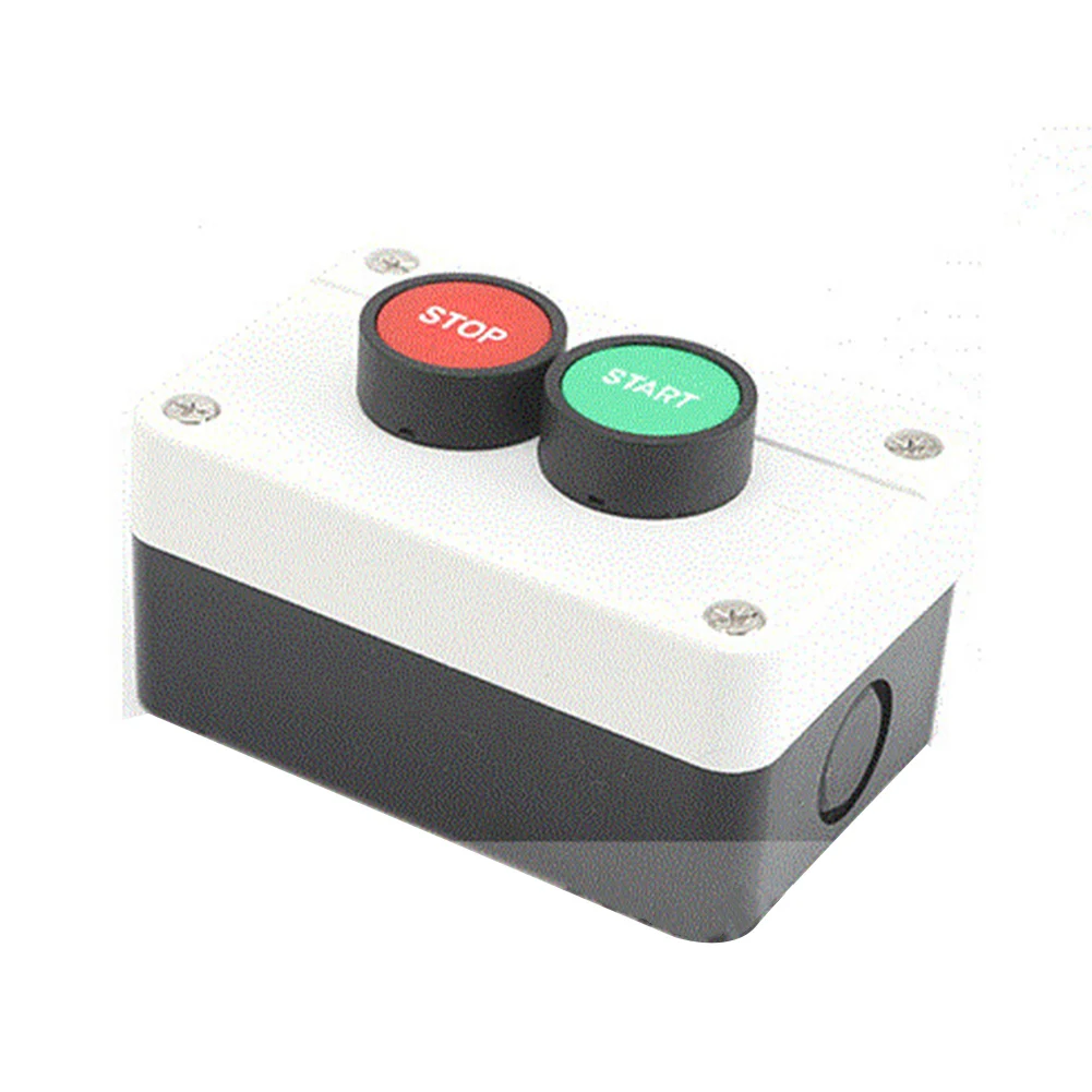 For Harsh Environments Waterproof Button Switch Dual Switch Design For Machines Momentary Push Button High Current Rating 10A