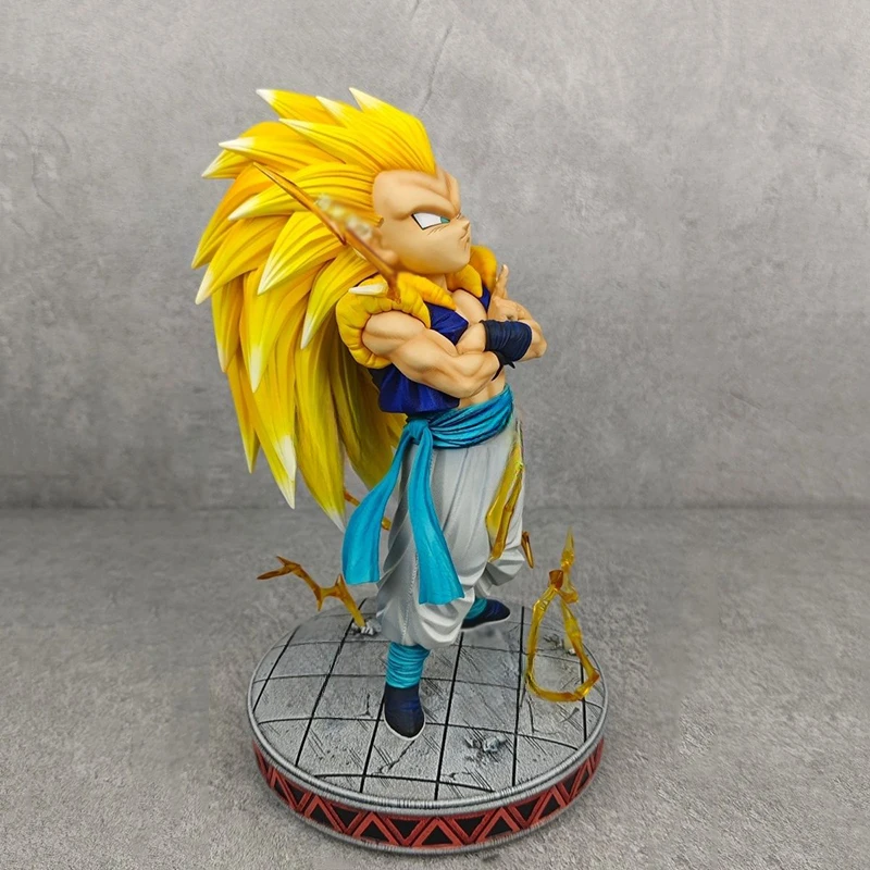 Dragon Ball Anime Figure GK SJJ3 Gotenks Action Figures Super 3 Collezione in PVC Modello Periferia Giocattoli Decorazione del desktop Regali