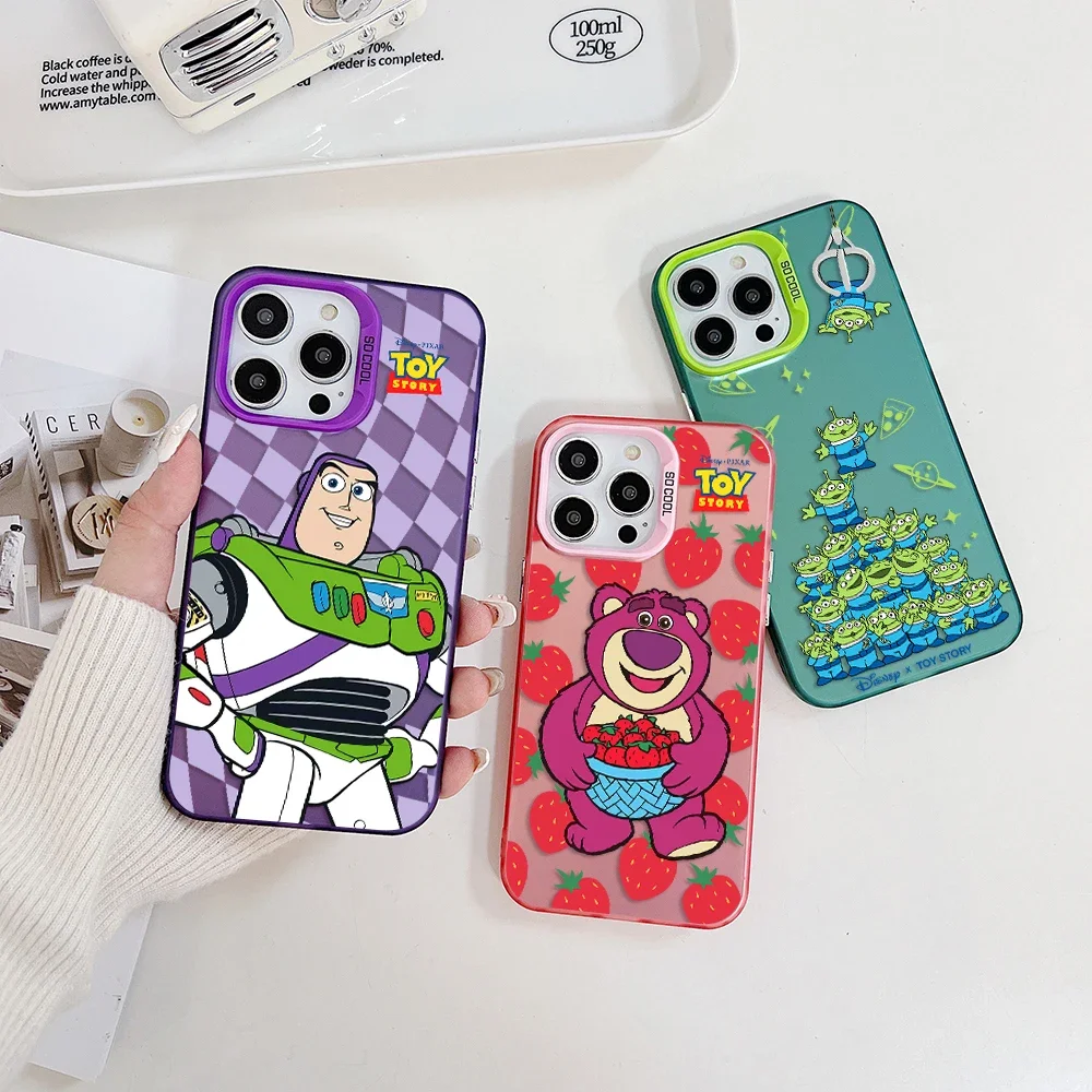 Cartoon Cute Toys Storys Phone Case for Samsung Galaxy S24 S23 S22 S21 S20 Note20 Ultra Plus FE J7 Prime M31 5G Hard PC Cover