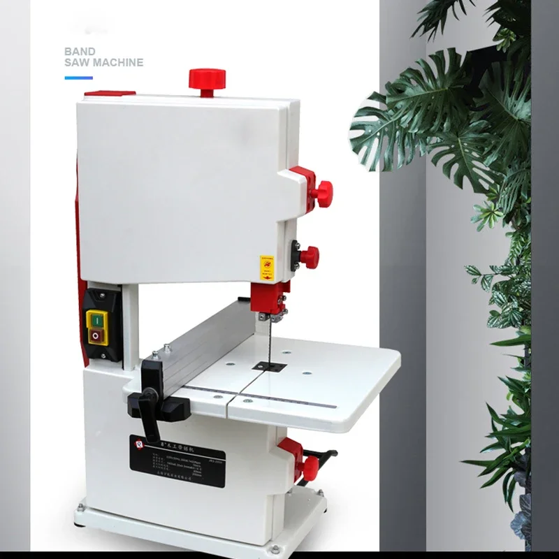 Woodworking Machine Band Saw For Metal 8.5 Inch Workshop Table Saw 200MM 350W Small Household Multifunctional Wood Cutting Tool