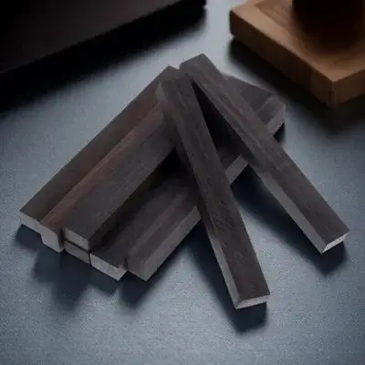 

Набор из 8 заготовок для ручек из экзотической древесины для самостоятельного изготовления, натуральная отделка, уникальные узоры древесной текстуры