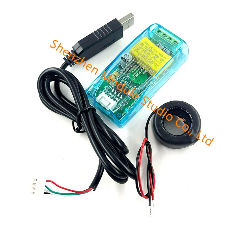 PZEM-004T  Communication Module TTL Modbus-RTU Power Meter Kwh Meter AC Single Phase 100A Electric Volt Amp