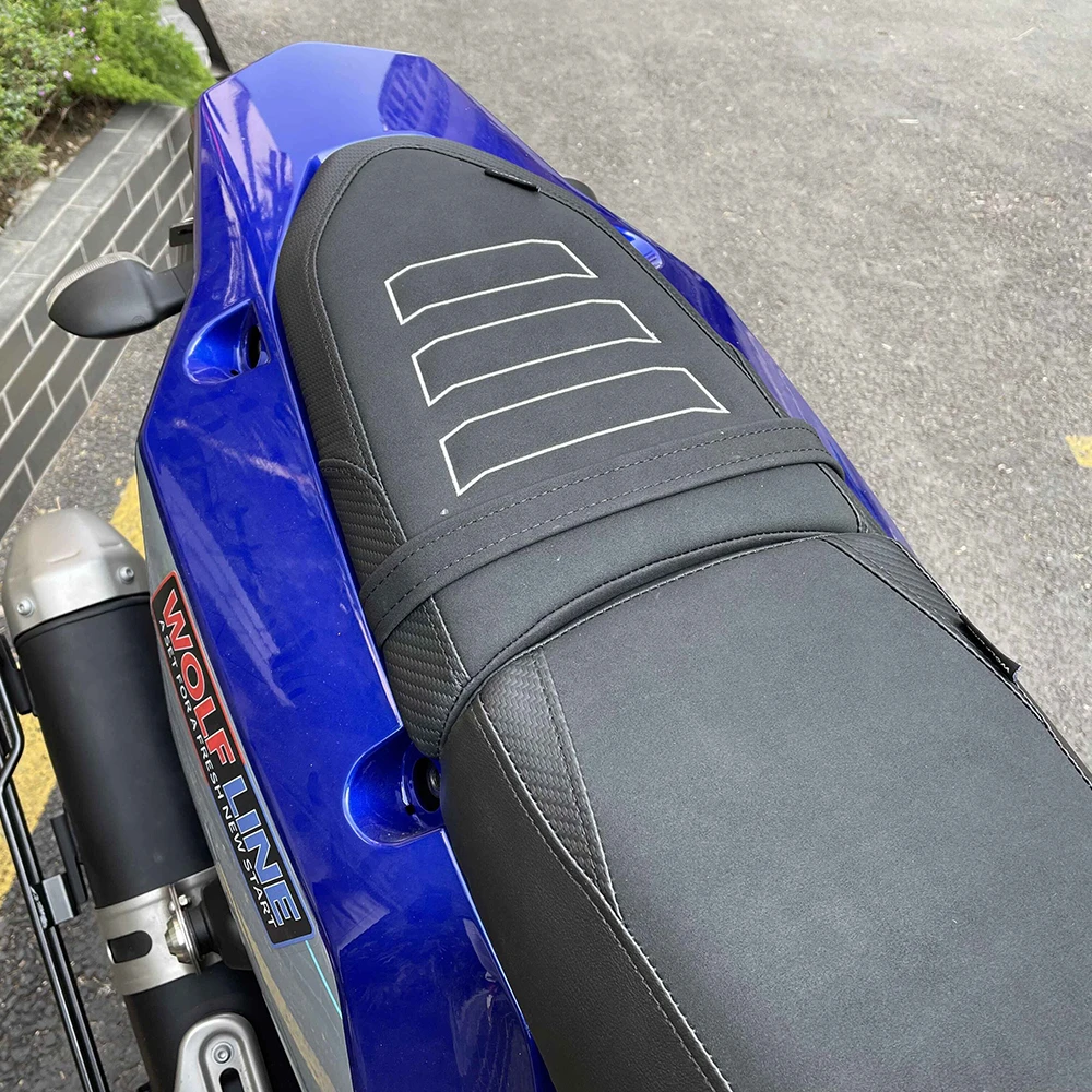 Tenere 700 Rear Pillion Seat Cushion Pressure Relief Comfortable Passenger Pad Replacement for Yamaha Tenere700 2019-2024
