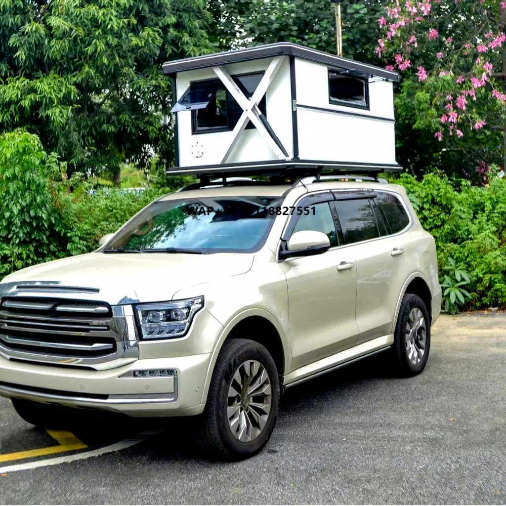 Aluminum Alloy Remote Control Quick Automatic Opening SVU Special Summer Roof Tent Camouflage Car Camping Off-Road Rack TK500253