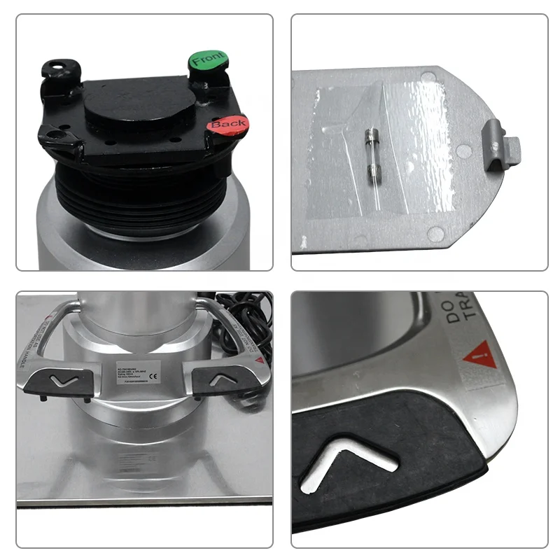 U002-600 مضخة حلاقة كهربائية عالية الجودة قاعدة دائرية مربعة، قاعدة كرسي الحلاق #2