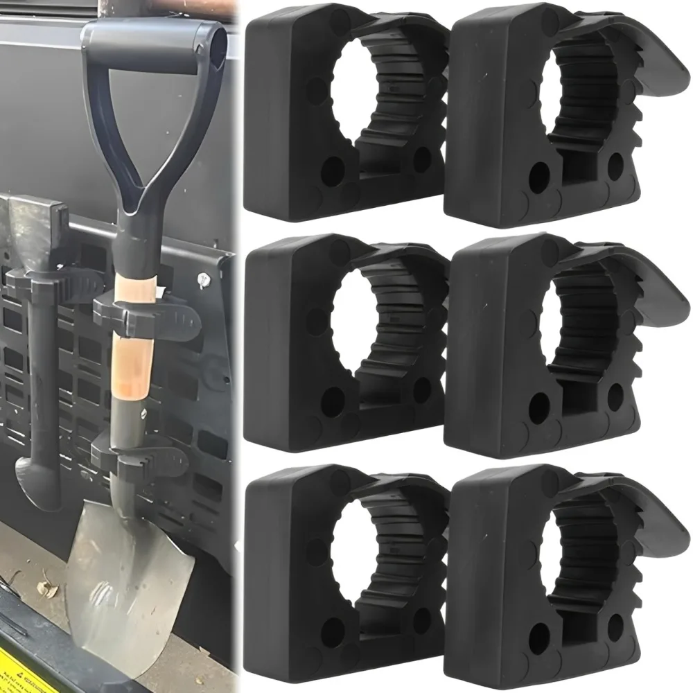 Schnellspanner-Klemmhalterung, Gummiklemme, Griffwerkzeugausrüstung für Off-Road, UTV, ATV, Van, LKW, Boot, Zug, Zuhause, Motorradzubehör