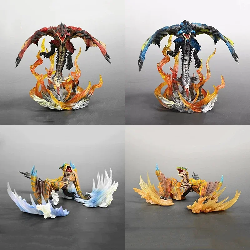 

Monster Hunter World Ice Dragon Model Tigrex Rathalos Collection Action Figure Gift Toy