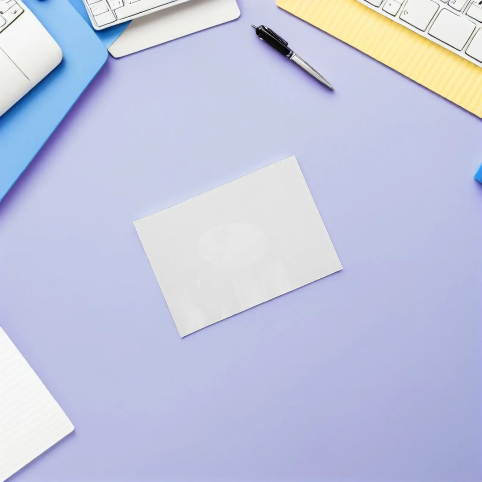 

200 шт. многоразовых двусторонних листов для наклеек формата А5, съемные листы для альбома-органайзера для стикеров, для хранения и перезаполнения