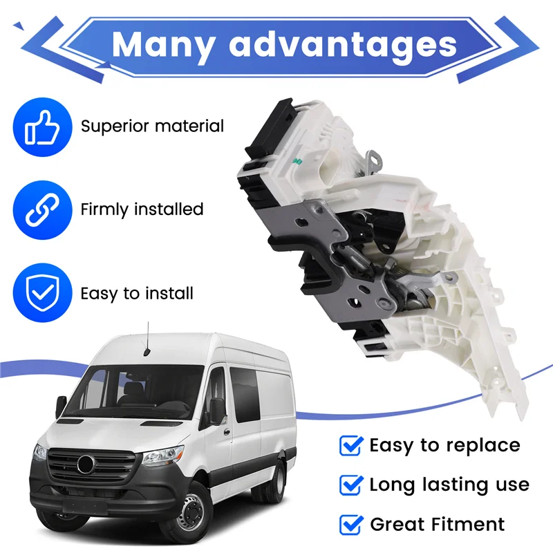 

Для Mercedes Benz Sprinter 3,5-T 2006-2018 9067303535 Замок левой раздвижной двери Автомобильная часть W906 A9067303535