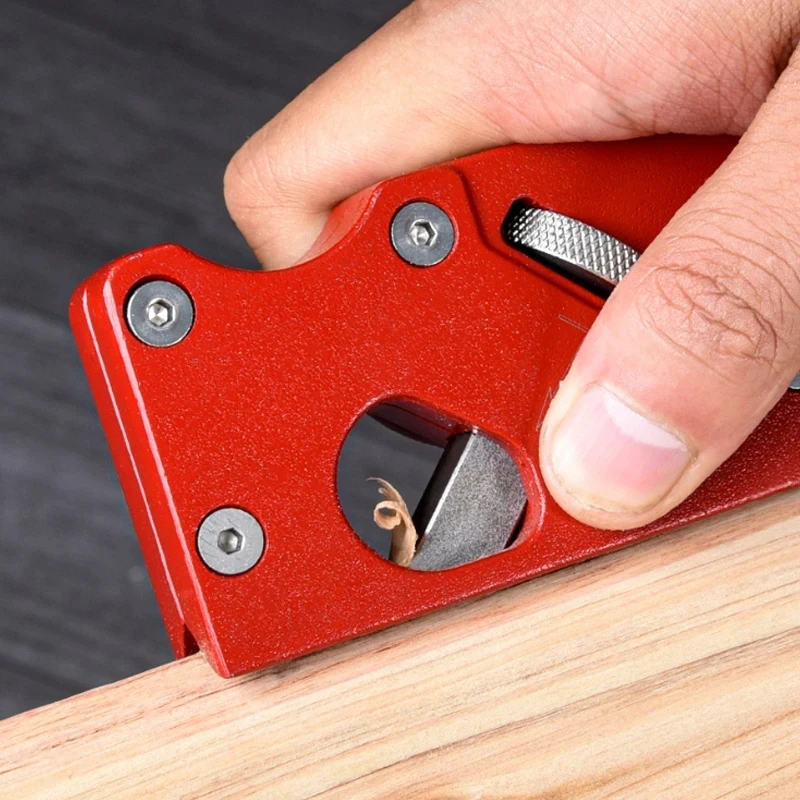 Manual 45° Corner Chamfer Plane, Woodworking Bevel Trimming Tool for Edge Polishing