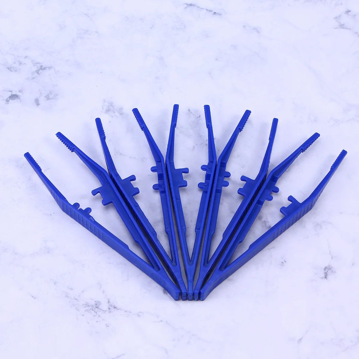 

20 Pcs Plastic Tweezers for Precise Placement Mediacl Small Crafts Single Bead Beads