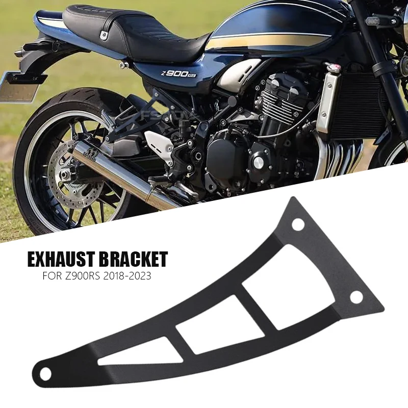 Fit For Kawasaki Z900RS Motorcycle Aluminum Inkjet Coating Exhaust Hanger Z900 RS Z 900RS 2018-2023 2021 2022 Exhaust bracket