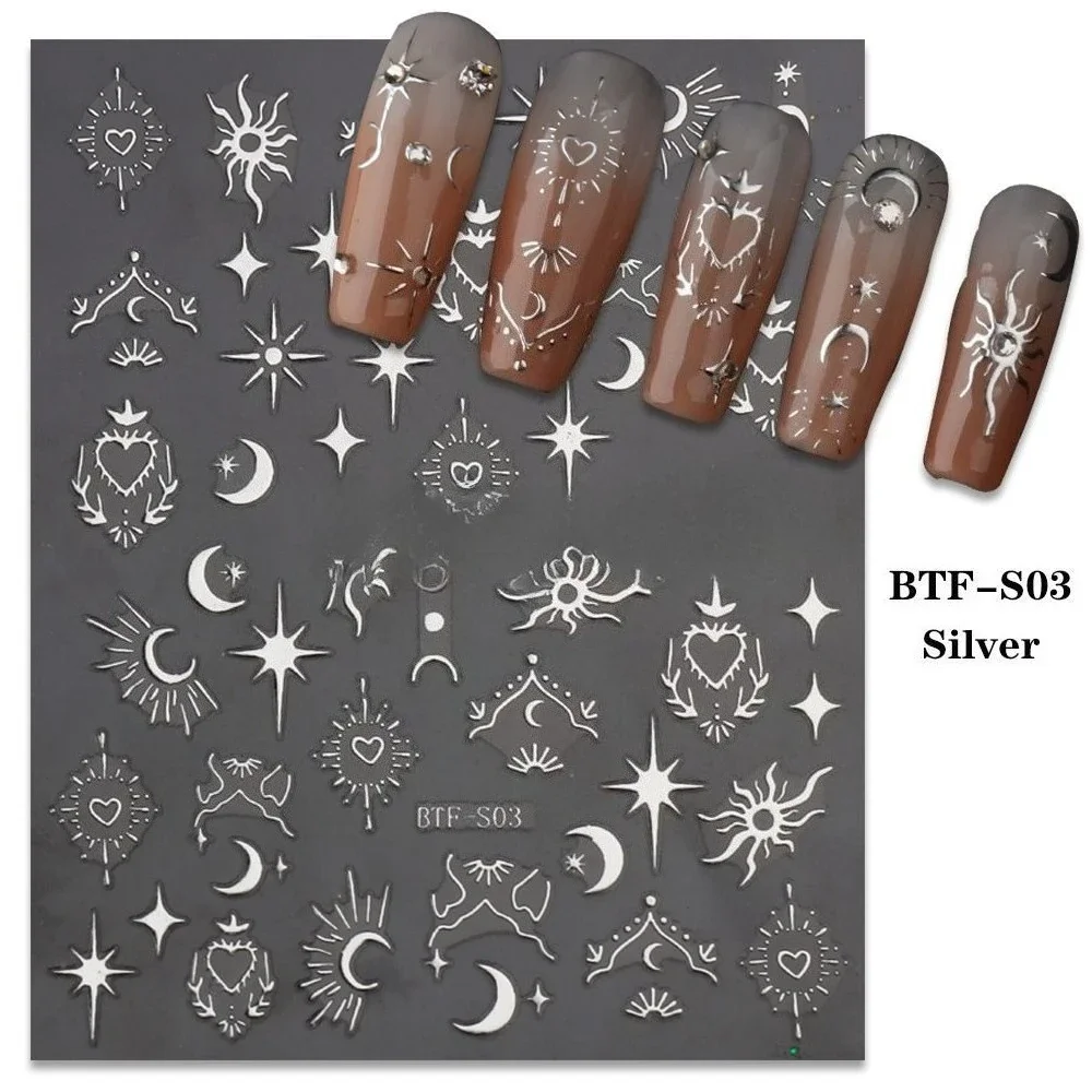 للأظافر زينة عيد الحب 3D ملصقات القلب فراشة مانيكير الشارات Paillette Ongle مسمار الفن بالجملة