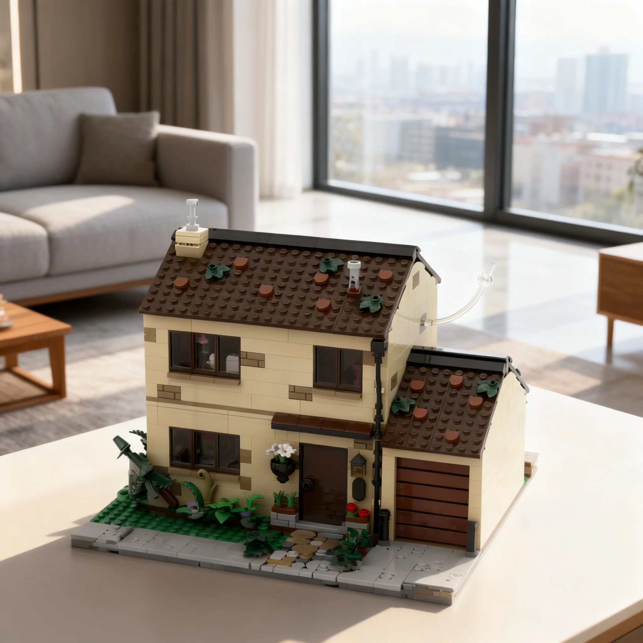 1322pcs MOC Harry 4 Privet Drive - Modular Model Building Blocks Architecture Toys Christmas Gift Birthday Collection Assemble