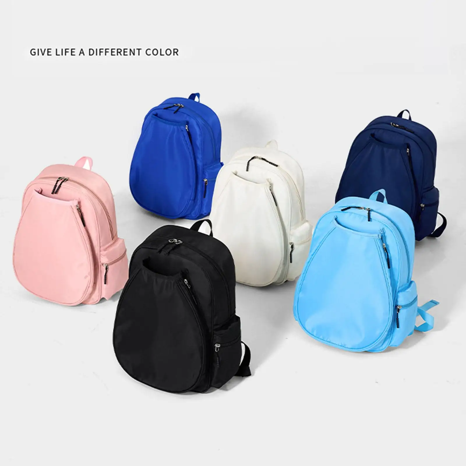 

Tennis Backpack Daypack Large Capacity Water Resistant Gym Bag for Women Men Multifunctional Outdoor Sport Bag Badminton Bag
